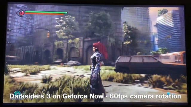 Geforce Now - Darksiders 3, stutter test, camera rototation смотреть онлайн