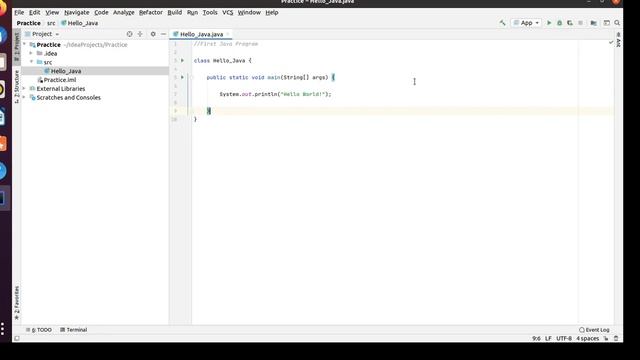 Run Your First Java Program in Linux / Windows смотреть онлайн