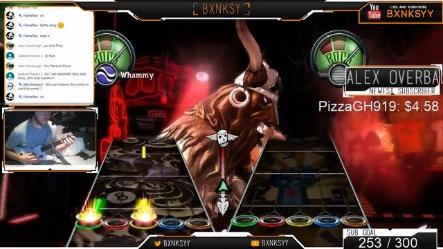 GUITAR HERO III EXPERT WALKTHROUGH & HYPERSPEED W/BXNKSYY | ROAD TO 300 SUBS смотреть онлайн