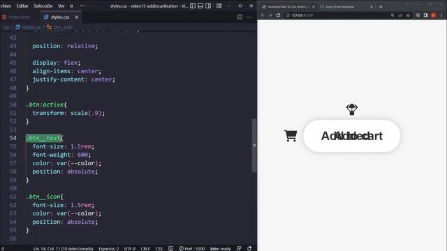 Add to Cart ? Button Animation Effect Using HTML CSS & JavaScript for your Ecommerce Website смотреть онлайн