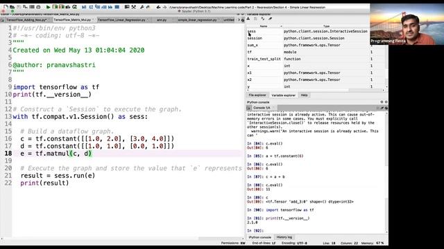 Python in Depth Using Keras & Tensorflow || ProgrammingFiesta смотреть онлайн