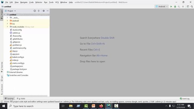 React Native Tutorial Bangla | Part 08 Create New Project And Run WebStrom смотреть онлайн