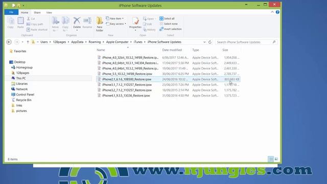 How to Delete iPhone / iPad / iTunes Downloaded Update IPSW Files on Windows PC смотреть онлайн