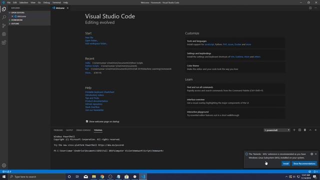 Windows Subsystem for Linux in Visual Studio Code смотреть онлайн