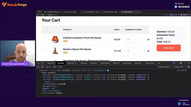 Episode 2: Nuxt API Server Routes and Accepting Payments in Stripe by Daniel Kelly: Vue.js Forge смотреть онлайн
