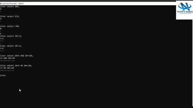 Lecture-3 SQLite Operators | By Neelis Galaxy смотреть онлайн