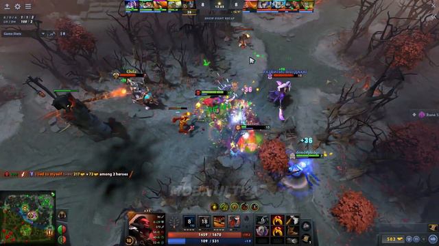 Dota 2 Axe Rampage 2022 #1 смотреть онлайн