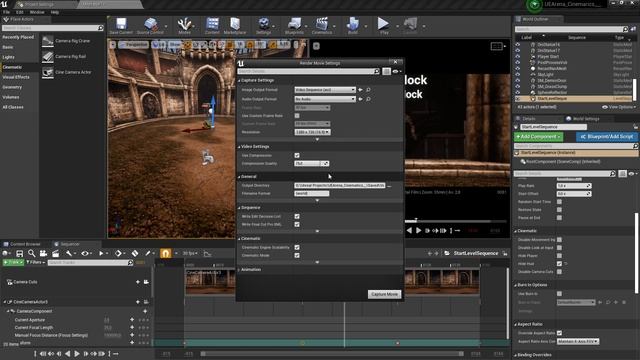 Создание кат-сцен (Cinematic) на Unreal Engine 4| Видео урок по Unreal Engine 4| Создание игр смотреть онлайн