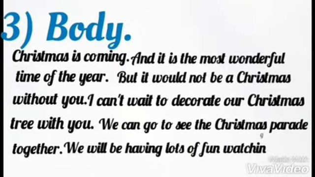 Christmas InvitationLetter| Invitation letter in English | Informal Letter | Friendly Letter смотреть онлайн