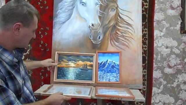 РАМКИ ДЛЯ КАРТИН #Живопись #Пейзажи #Картины...маслом #Рамки #Художник смотреть онлайн