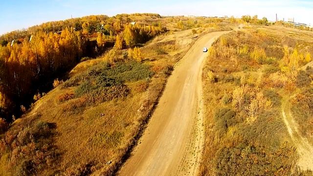 Автокросс Кубок Сибади 2014 - Аэросъемка в Омске смотреть онлайн