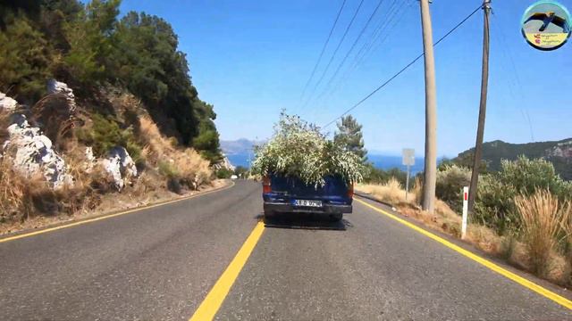 Dinlendirici yol videoları 31 - Motorsiklet sürüş - Konuşma ve müzik YOK смотреть онлайн