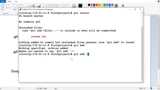 04 add, commit and status смотреть онлайн