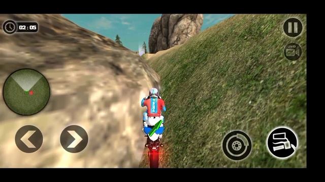 Uphill Offroad Motorbike Rider - Extreme Bike Stunt - Android Gameplay Part 3 смотреть онлайн