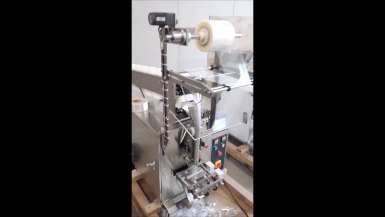 Вертикальная упаковочная машина  HDL-160B (CK-160B) Упаковка мебельных ручек.