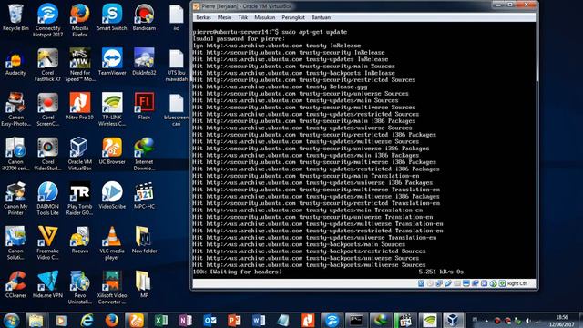 Configurasi IP Client-Server Pada Linux Ubuntu-Server Secara Static смотреть онлайн
