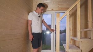 Деревянная лестница своими руками на второй этаж, цена и полная сборка.