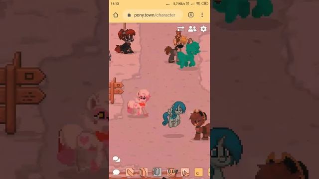 В КАК СДЕЛАТЬ СНЕЖНЫЙ СКИН в "ПОНИ ТАУН" смотреть онлайн