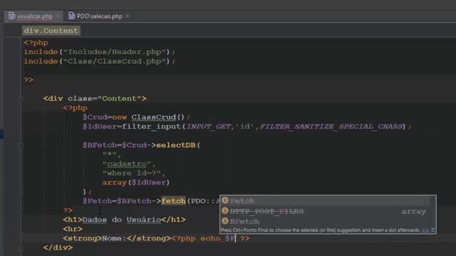 CRUD PHP (PDO - MYSQLI) - #7 Visualizar смотреть онлайн