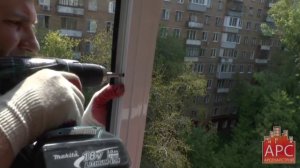 Технология остекления балкона раздвижными алюминиевыми окнами под ключ