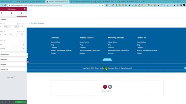 WordPress website build with elementor page builder смотреть онлайн