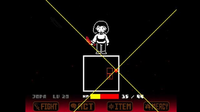 15 попыток против Чары... ⇒ Undertale No More Deals смотреть онлайн