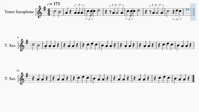 Tenor Sax Sheet Music: How to play Oh No by Capone смотреть онлайн