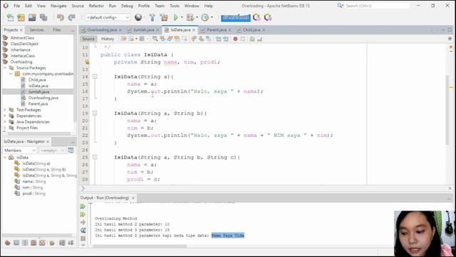 Tutorial Membuat Coding Overloading Method dan Constructor | Belajar Bahasa Java смотреть онлайн