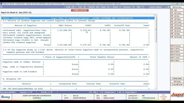 How to File GSTR3B? How to create JSON File & Generate Challan? смотреть онлайн