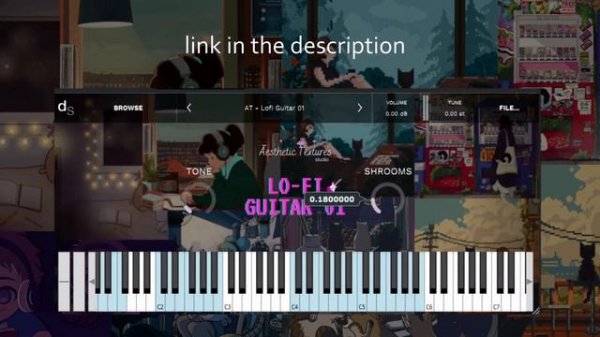 👾 FREE Lo-Fi Electric Guitar Library/VSTi | Decent Sampler