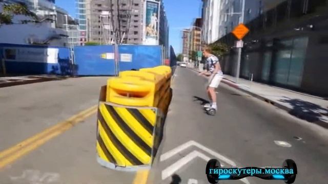 Трюки на гироскутере