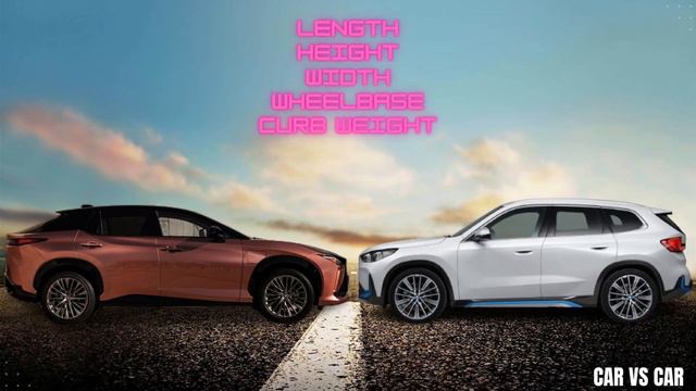 Lexus RZ 450e 2023 vs BMW IX1 Xdrive 30 2023 Video & Specs Comparison смотреть онлайн