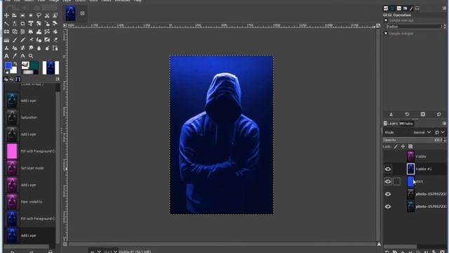 Gimp Tutorial:How To Make Lighting Effect Picture In Gimp 2.10.32 смотреть онлайн