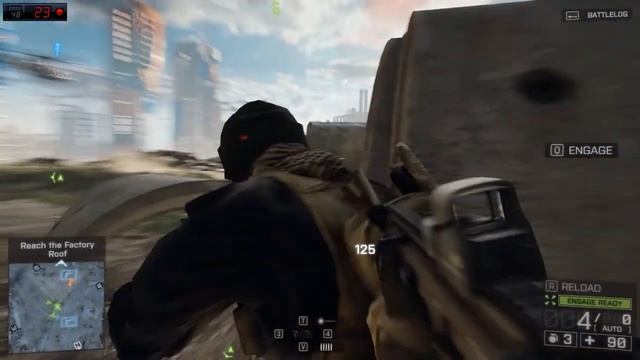Battlefield 4 ][ Gameplay móka ][ 4670k+9800GT ] смотреть онлайн