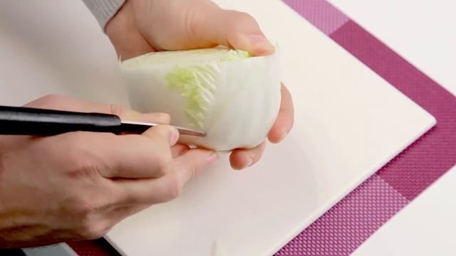 Карвинг – это легко! Цветок из пекинской капусты. Круто! смотреть онлайн