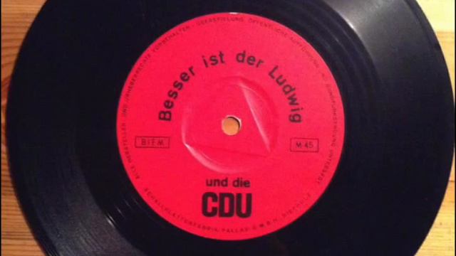 Strange flexi-discs #9: Besser ist der Ludwig und die CDU (Wahlkampf Ludwig Erhard) смотреть онлайн