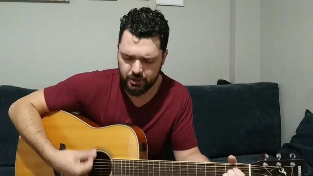 Blue Sued Shoes - Elvis Presley - cover, Acoustic guitar смотреть онлайн