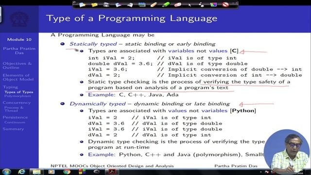 Module 10: Elements of the Object Model (Minor) : Typing, Concurrency and Persistence (Lecture 16) смотреть онлайн