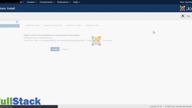 How to install Akeeba backup in Joomla! website смотреть онлайн