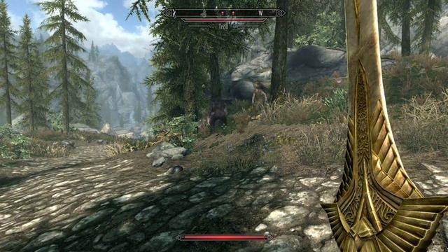 Skyrim SE Legendary Survival Mode: Returning the rueful axe with Barbas. Part 1. Thalmor. смотреть онлайн