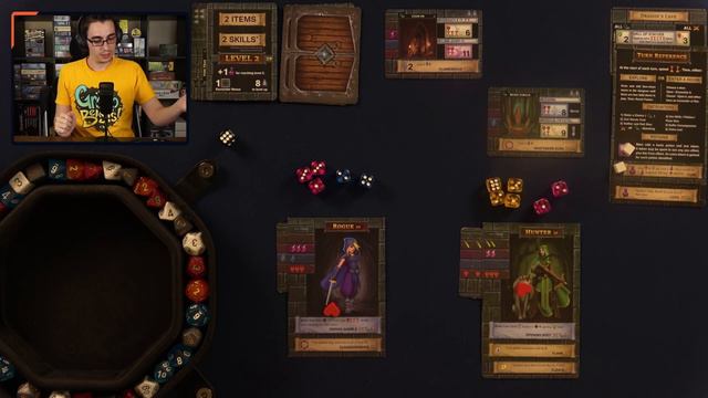 Dicey dungeon crawl! One Deck Dungeon [Solo Playthrough] смотреть онлайн