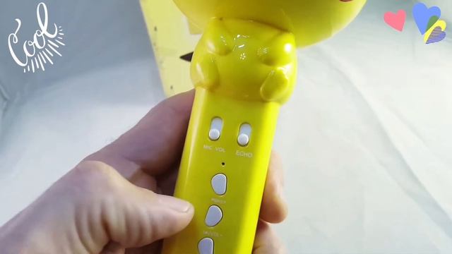 Караоке микрофон Покемон Пикачу КТ03 смотреть онлайн