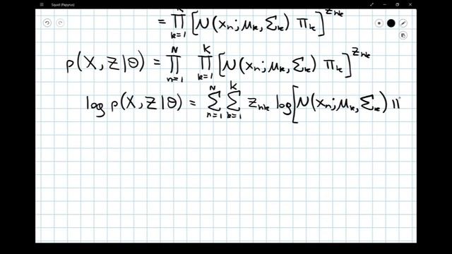 The EM algorithm. Part 3 - Gaussian Mixture Model E-step смотреть онлайн