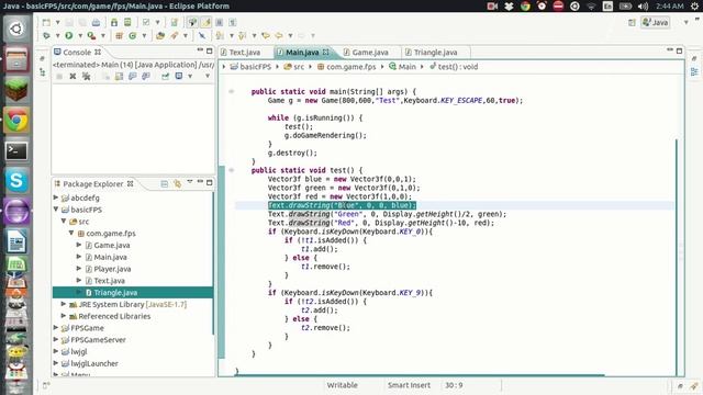 Make a 3D game in under 50 lines of code? Java 3D First Person Game Library смотреть онлайн