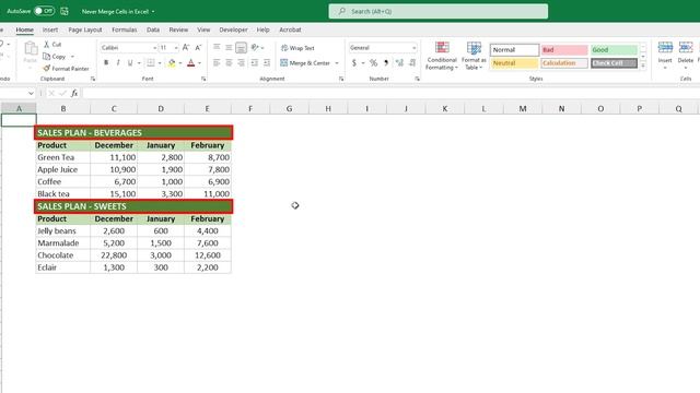 NEVER Merge Cells in Excel! ? смотреть онлайн