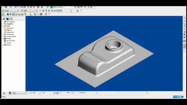 Powermill Tutorial | Delcam Powermill Tutorial | Urdu | Hindi | Part, 12