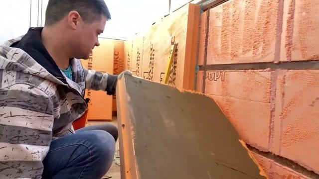 Как приклеить пеноплэкс на стену,на цементный клей? смотреть онлайн