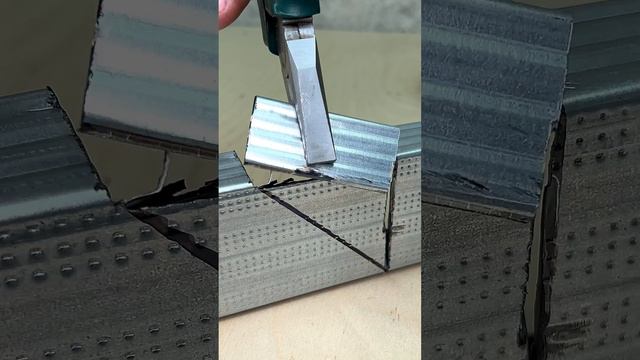 Хитрость с профилем для гипсокартона смотреть онлайн