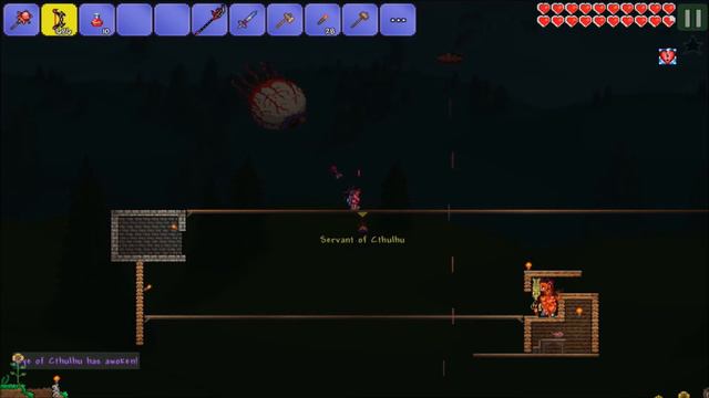 Terraria Pocket Edition | How To Kill Any Boss With a Wooden Bow! | 2017+ How To Kill Bosses Easily смотреть онлайн