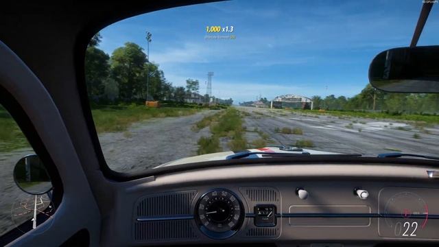 Forza Horizon 5 . Volkswagen Beetle 1963 . Car Show Speed Jump Crash Test Drive . смотреть онлайн